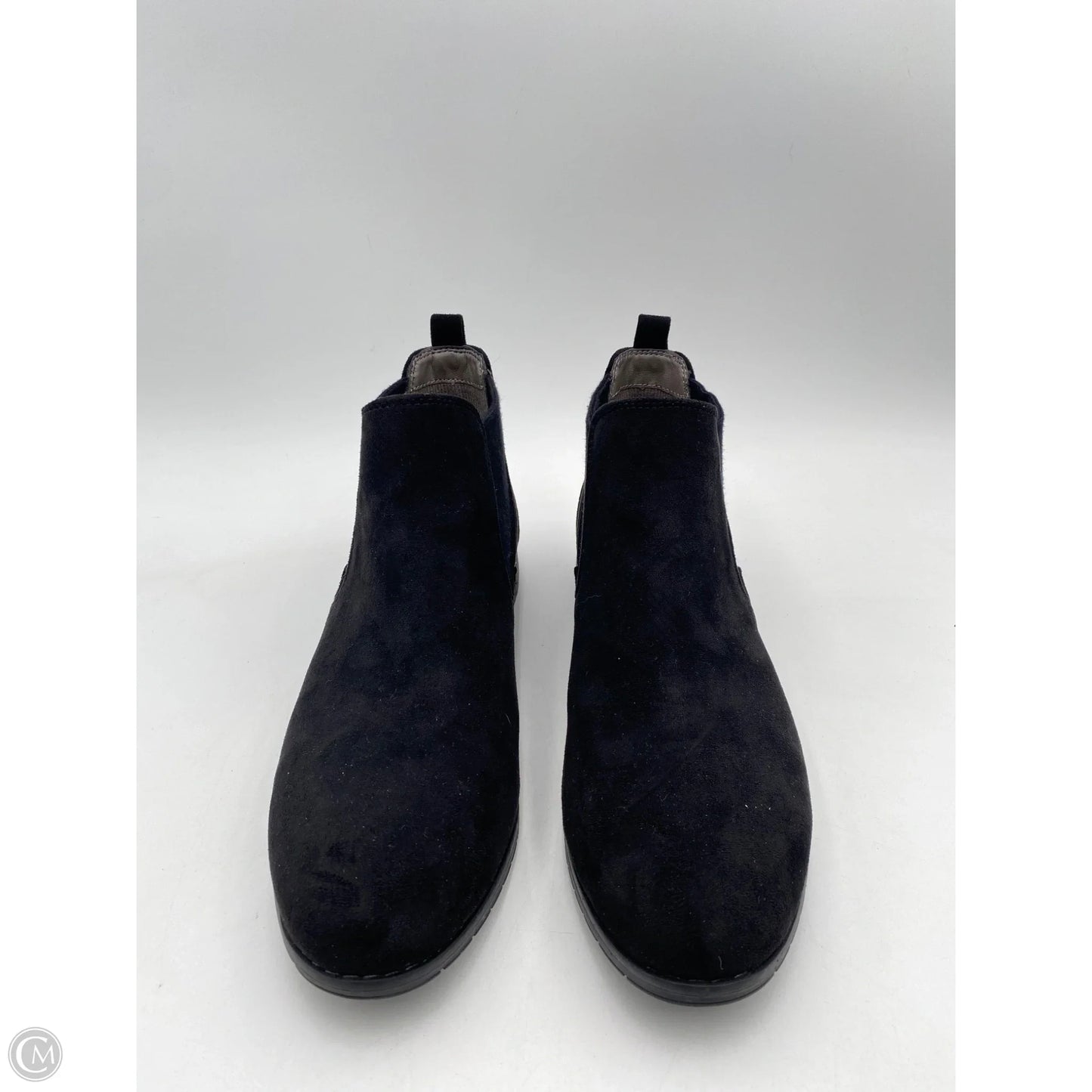 Boots Ankle Flats By Sofft In Black, Size: 11