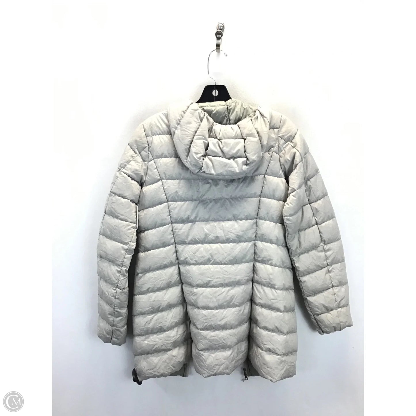 Coat Puffer & Quilted By Eddie Bauer In Grey, Size: Xs