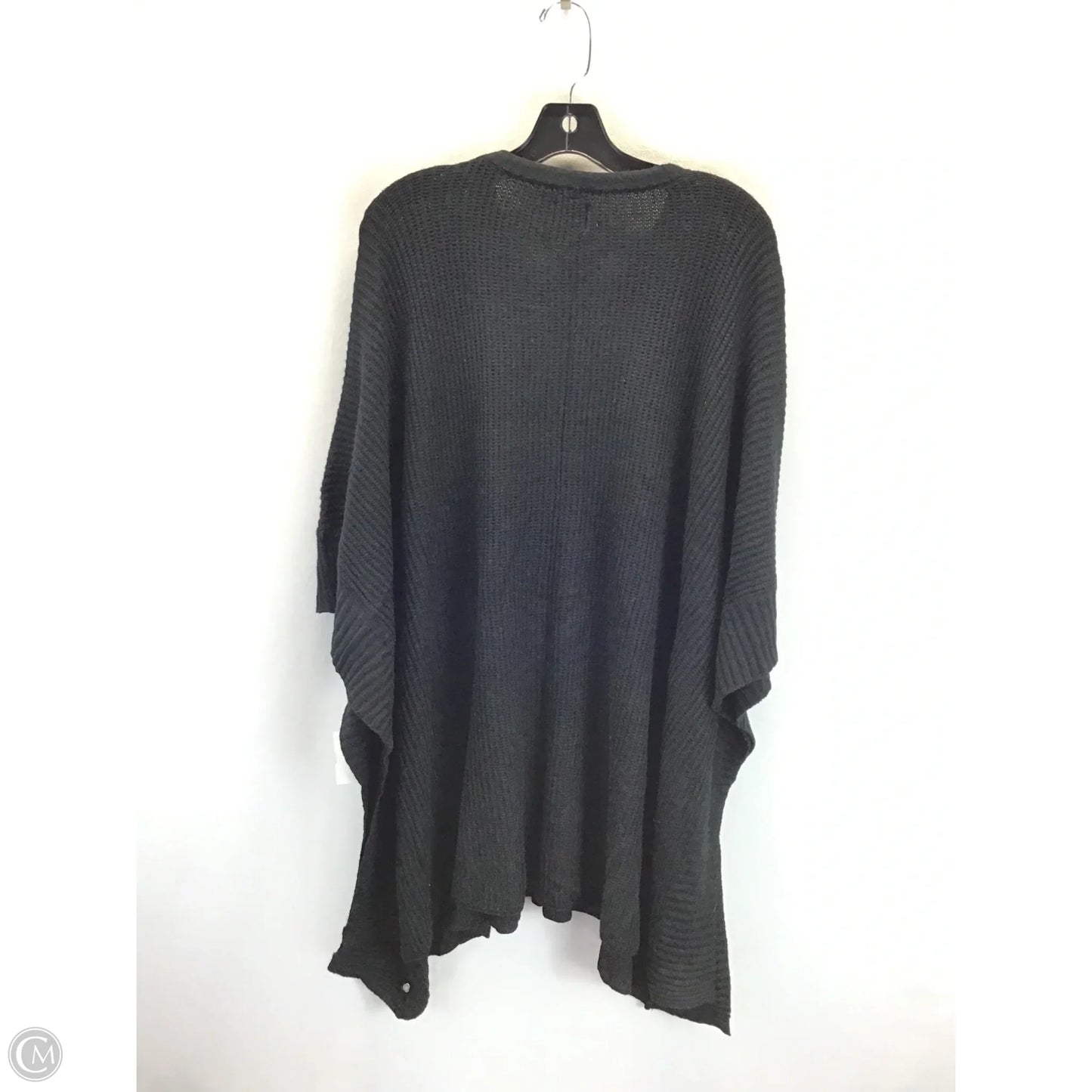 Poncho By 14th And Union In Black, Size: Osfm