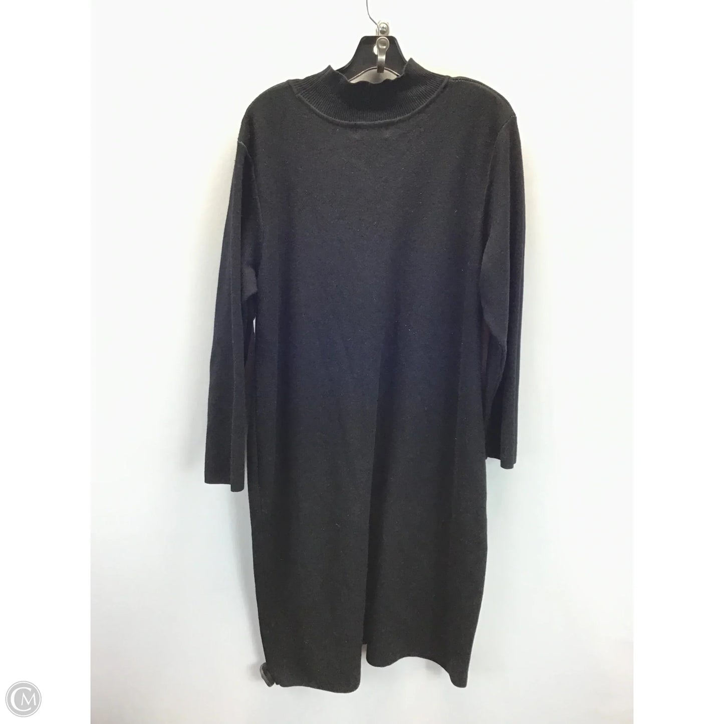 Dress Sweater By Lane Bryant In Black & Brown, Size: 2x