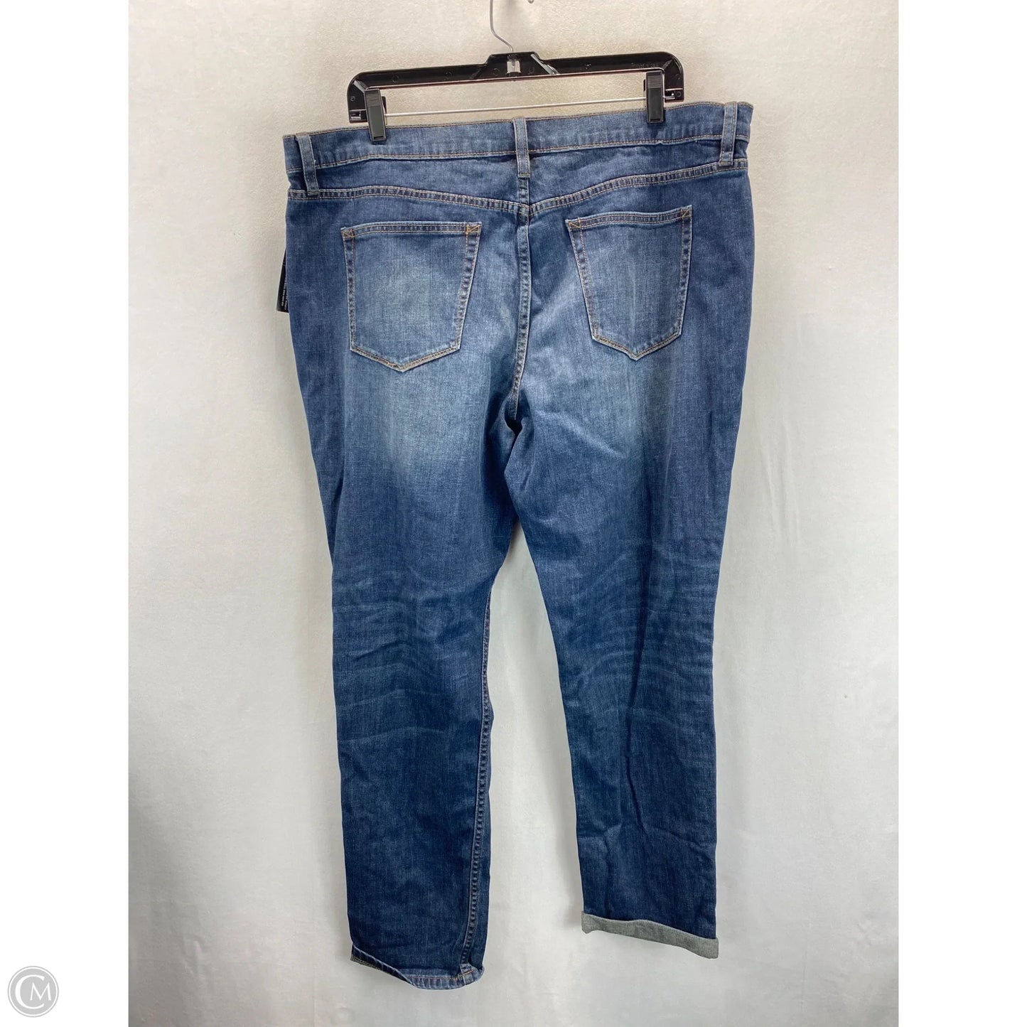Jeans Boyfriend By Ana In Blue, Size: 18