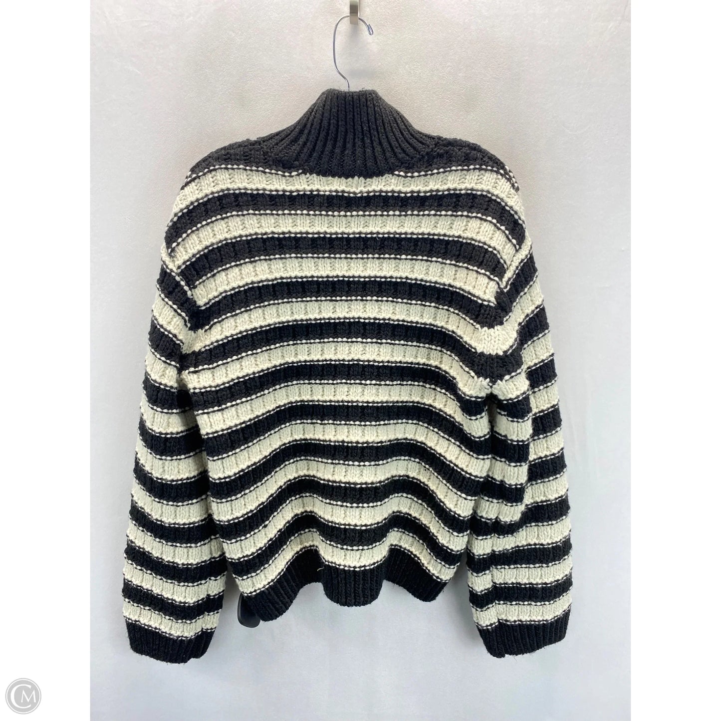 Sweater By H&m In Striped Pattern, Size: S