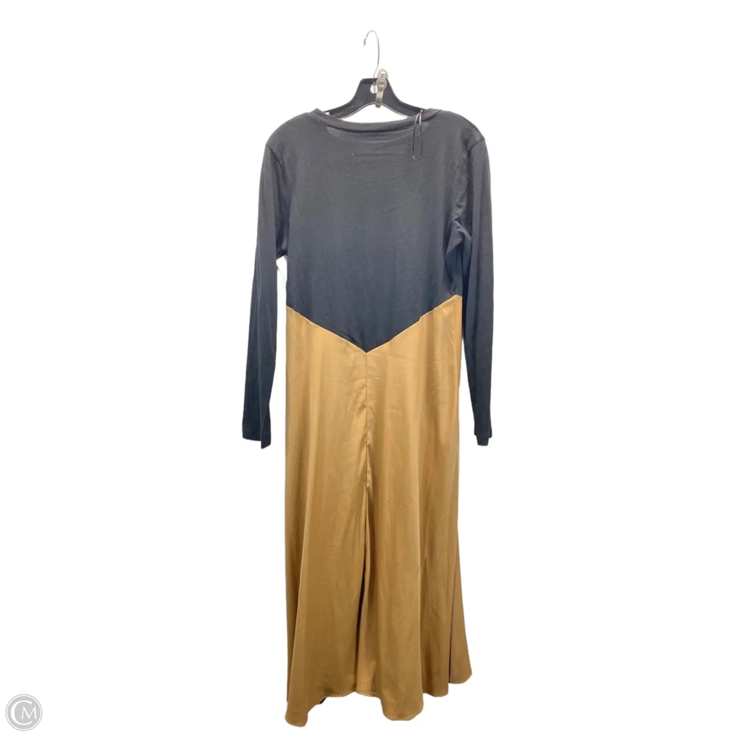 Dress Casual Maxi By Zara In Black & Brown, Size: M