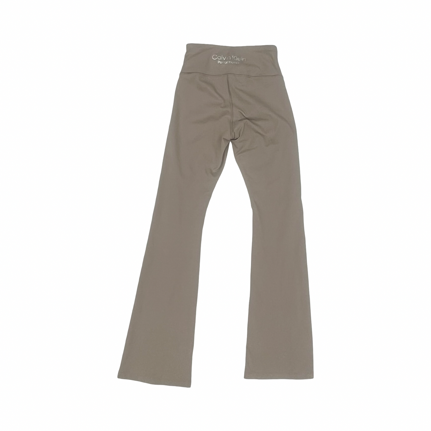 Athletic Leggings By Calvin Klein In Brown, Size:Xs