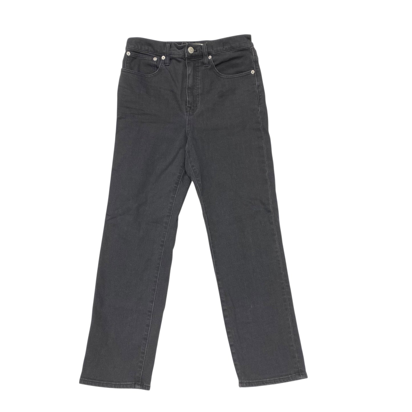 Jeans Straight By Madewell In Black, Size:2
