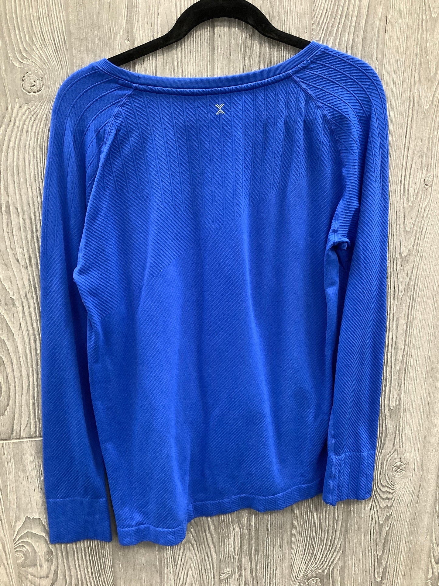 Athletic Top Long Sleeve Crewneck By Xersion In Blue, Size: Xl