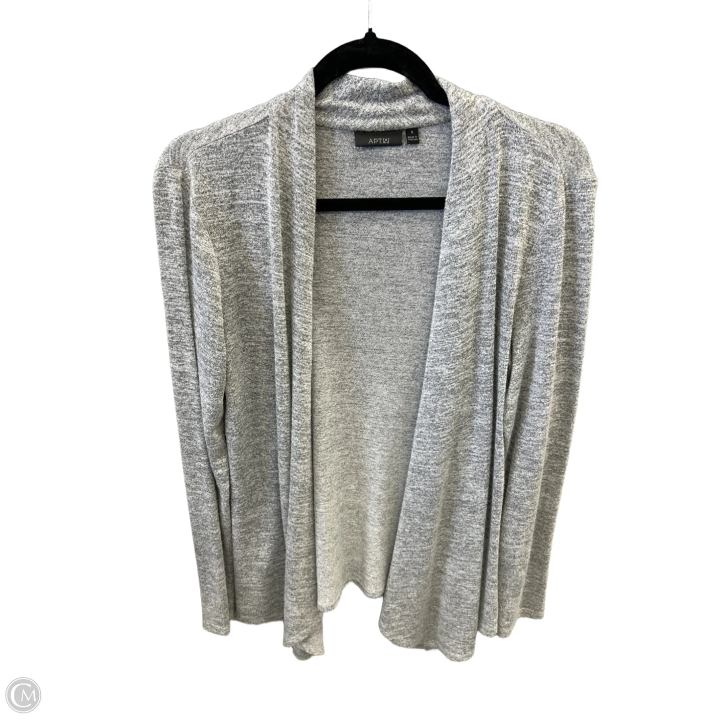 Cardigan By Apt 9 In Grey, Size: S