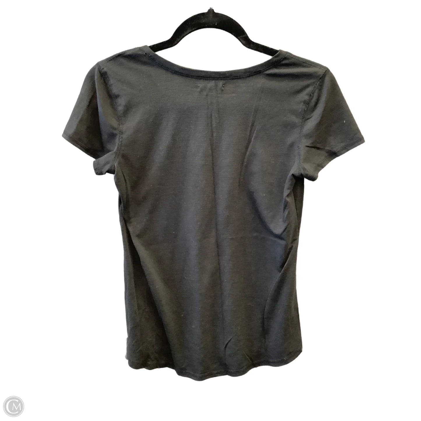 Top Short Sleeve By Maurices In Black, Size: S