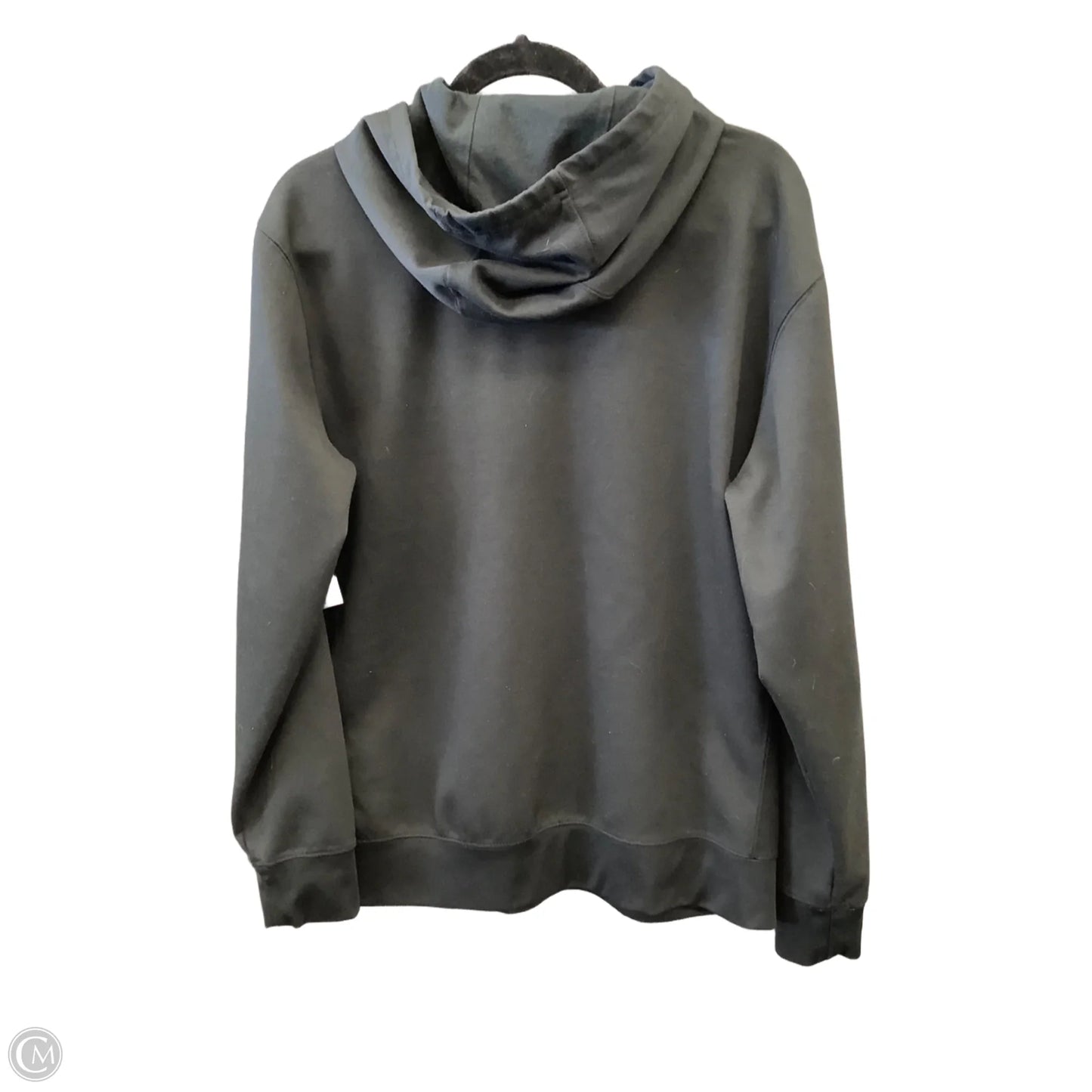 Athletic Sweatshirt Hoodie By Fila In Black, Size: M