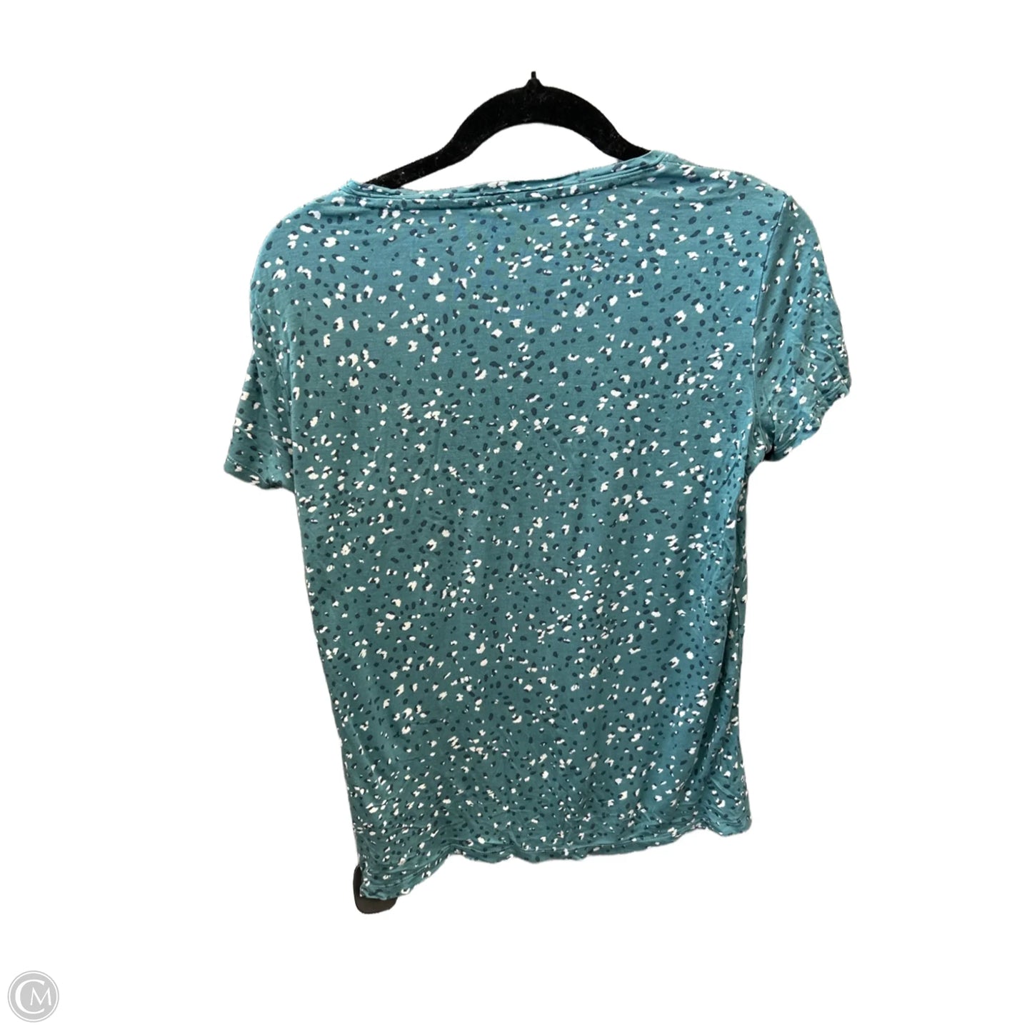 Top Short Sleeve By Simply Vera In Green, Size: S