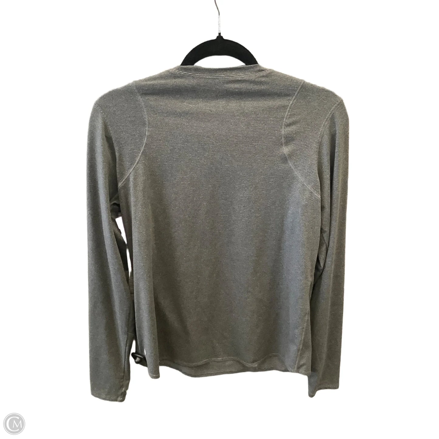 Athletic Top Long Sleeve Crewneck By Zella In Grey, Size: L