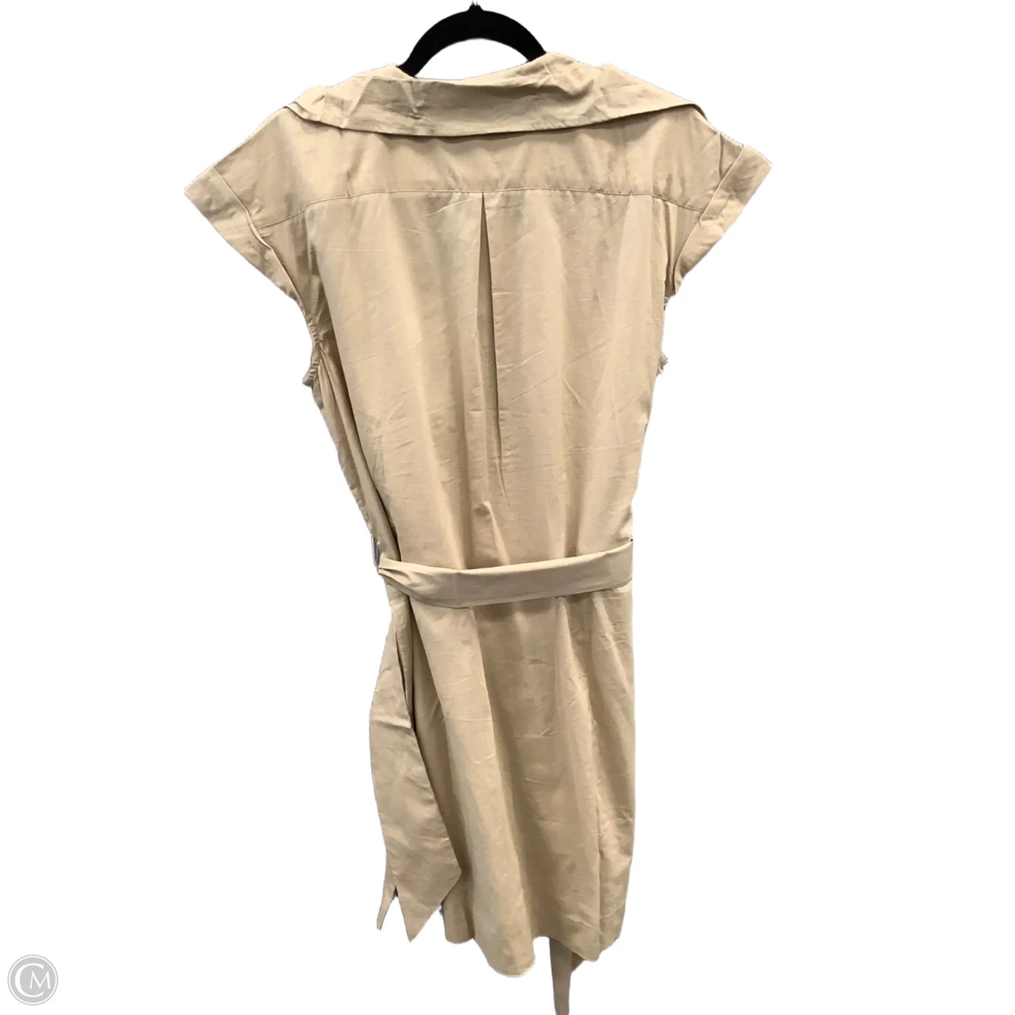 Dress Casual Short By Clothes Mentor In Tan, Size: L