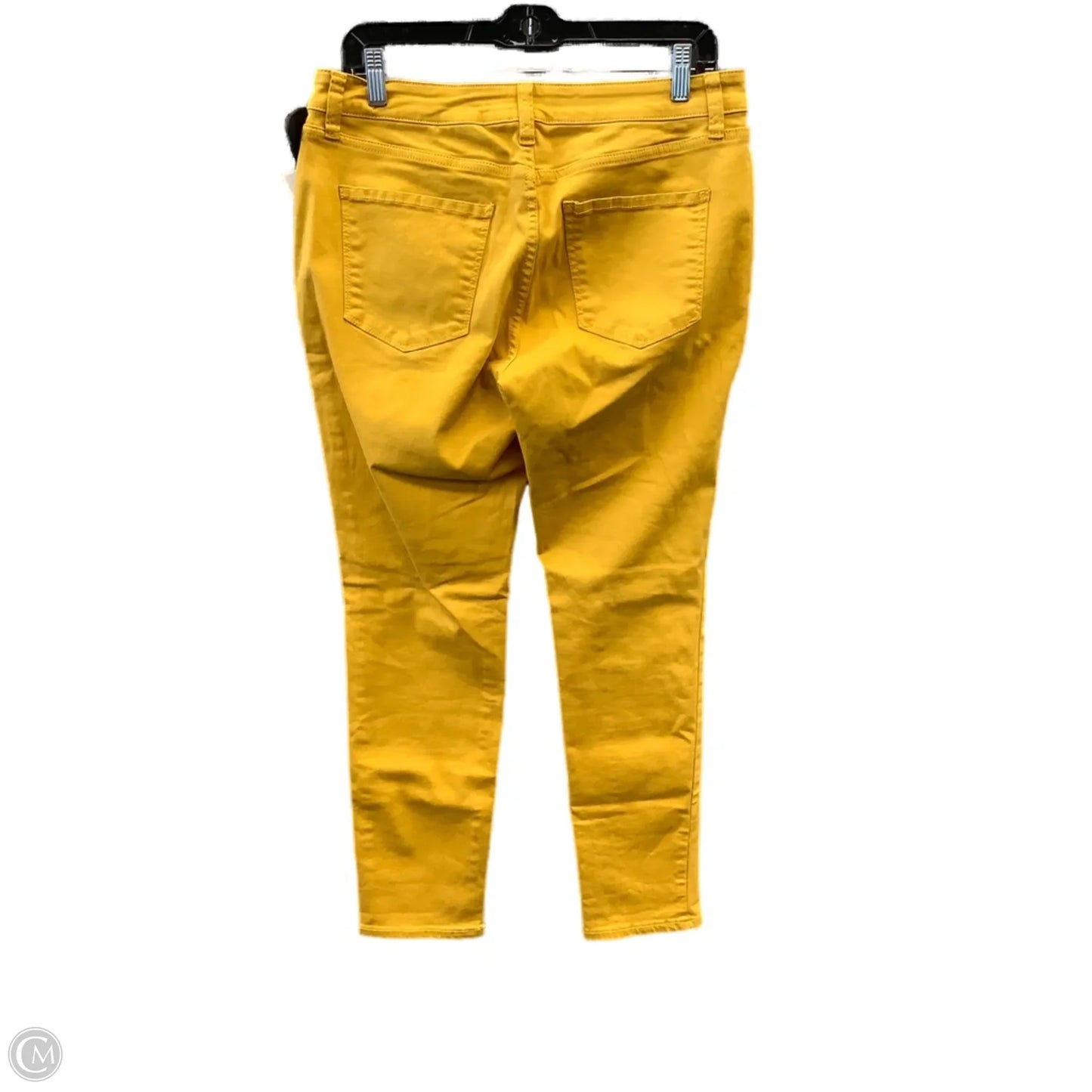 Jeans Skinny By Ana In Yellow Denim, Size: 10
