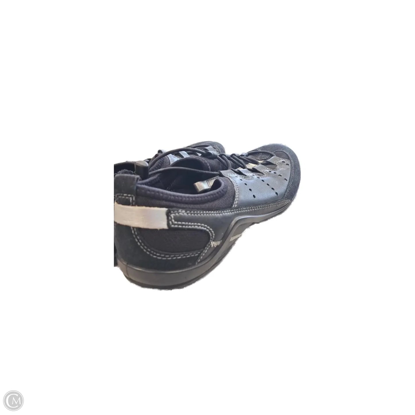 Shoes Flats By Ecco In Black, Size: 9.5