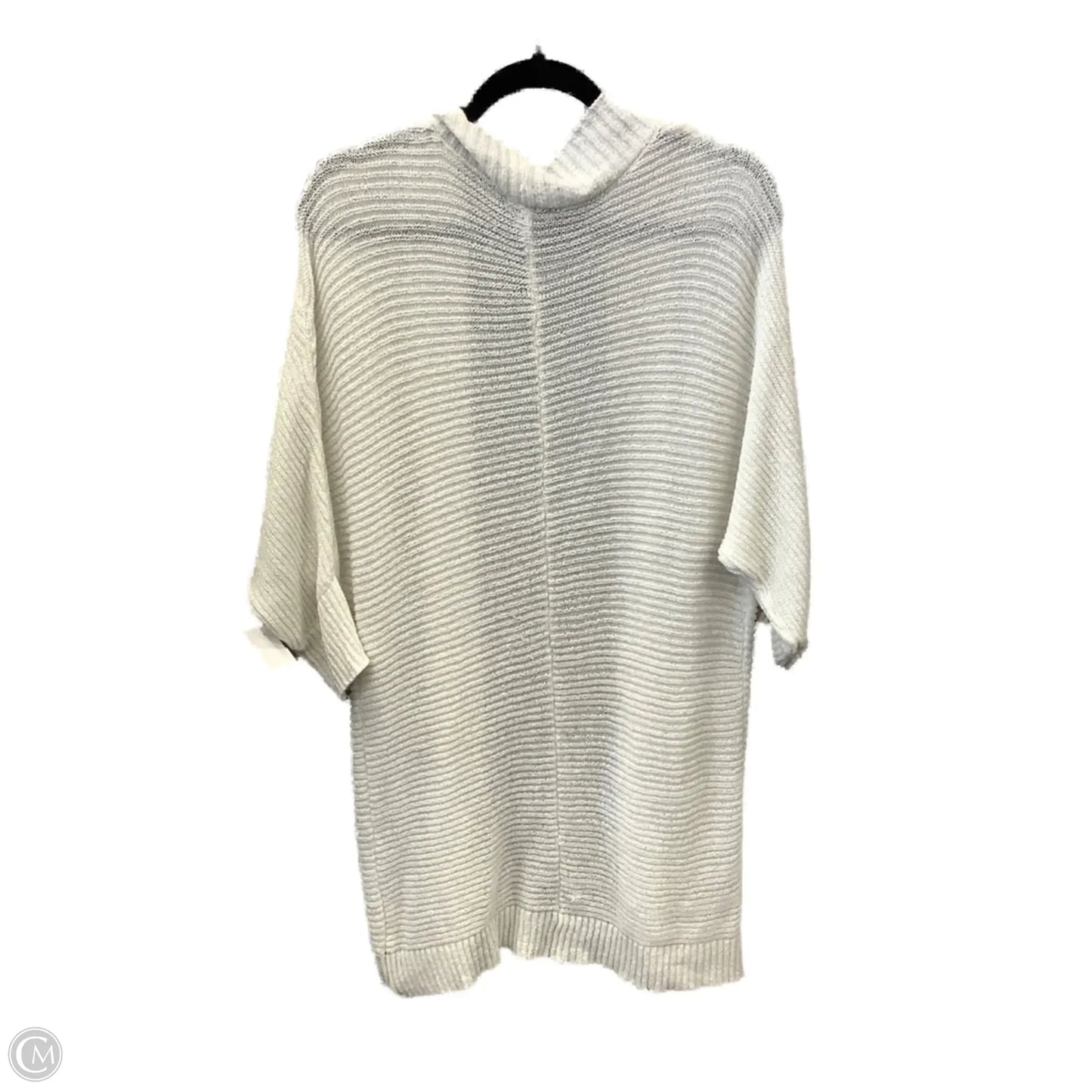 Sweater Cardigan By Nina Leonard In White, Size: Xl