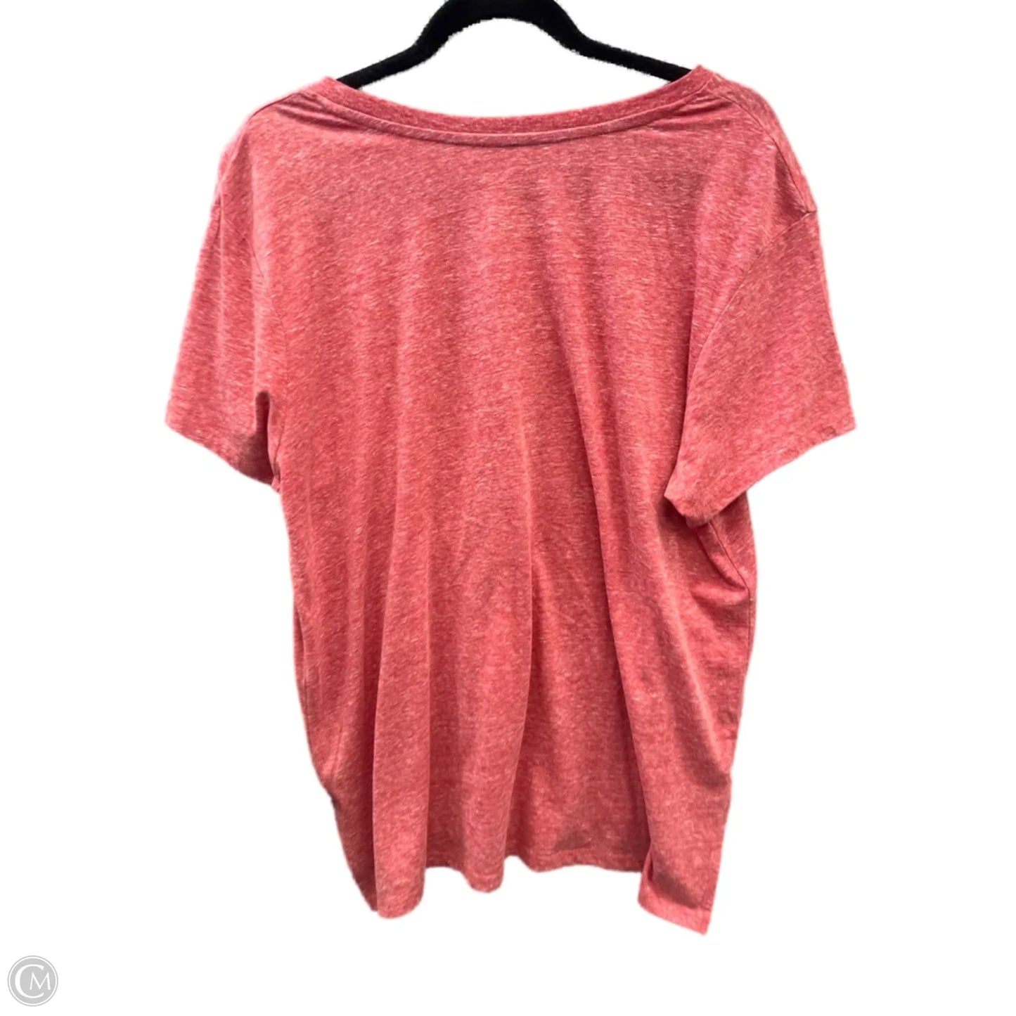 Top Short Sleeve By Clothes Mentor In Red, Size: Xl