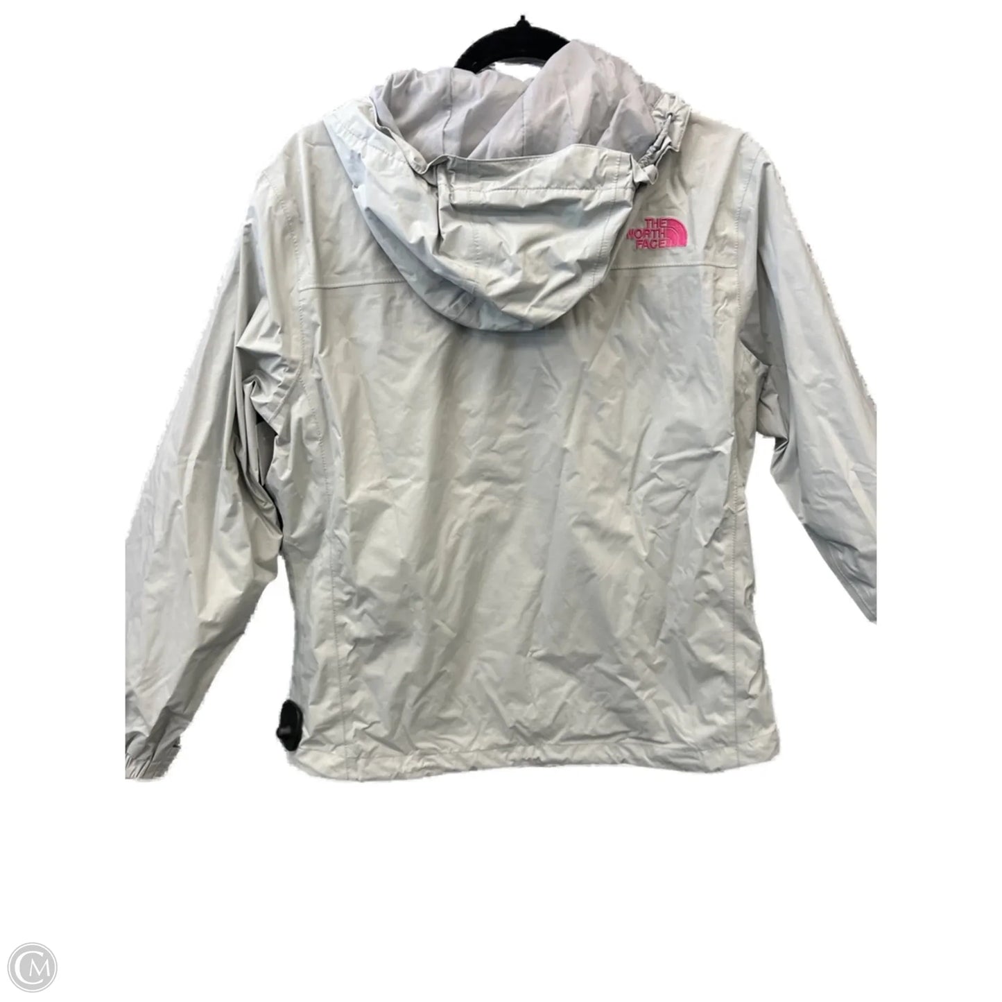 Jacket Windbreaker By The North Face In Grey, Size: S