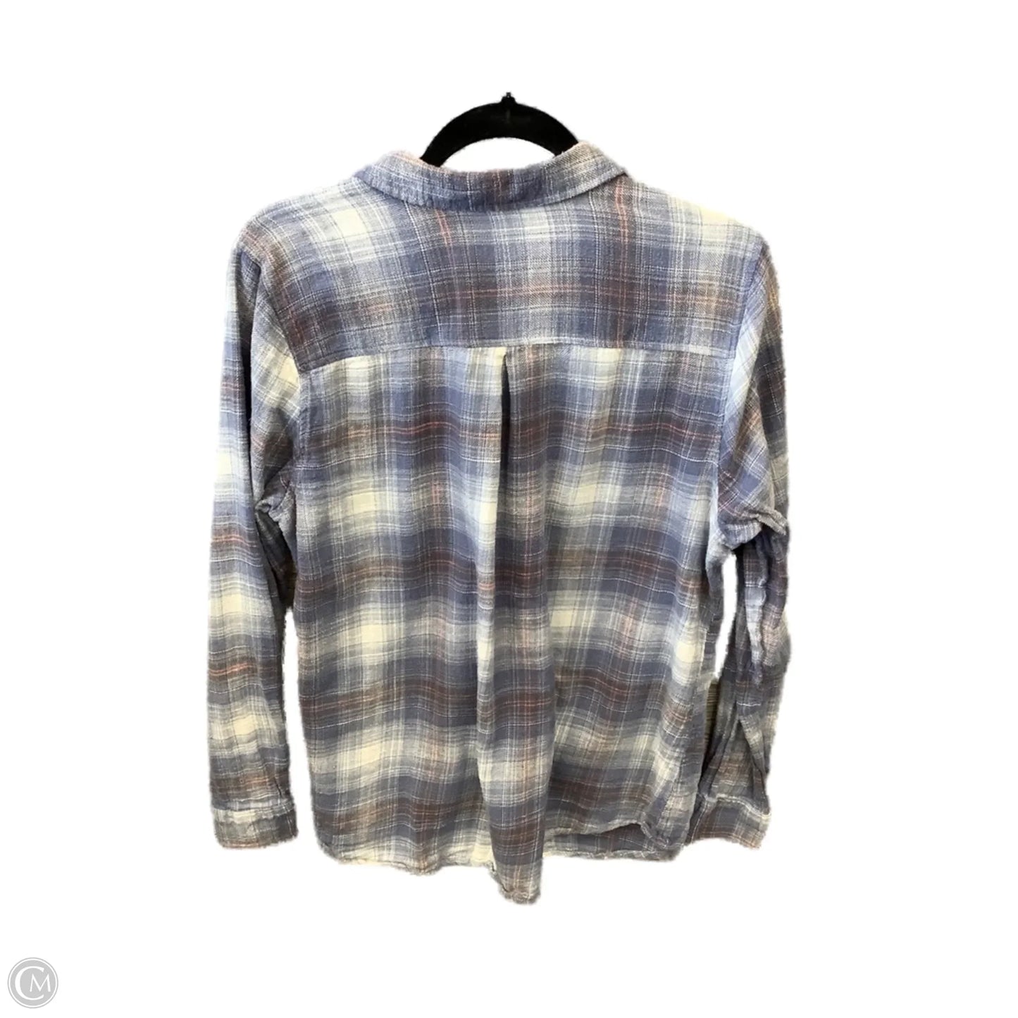 Top Long Sleeve By Maurices In Blue, Size: S