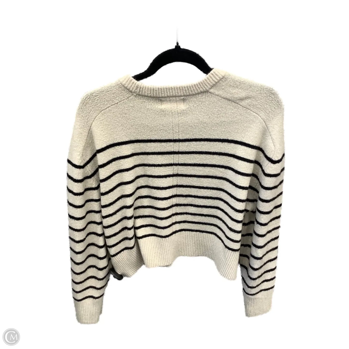 Sweater By Universal Thread In Striped Pattern, Size: M