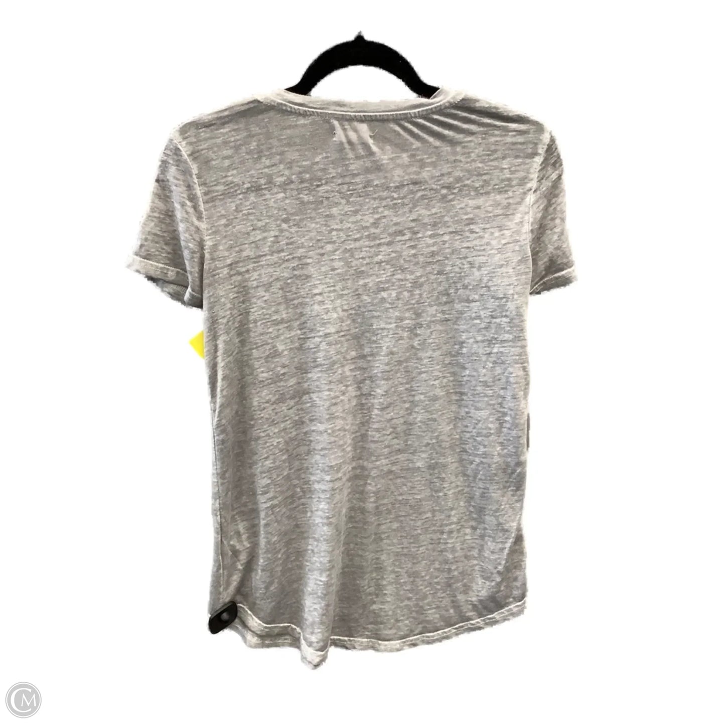 Top Short Sleeve By Maurices In Grey, Size: S