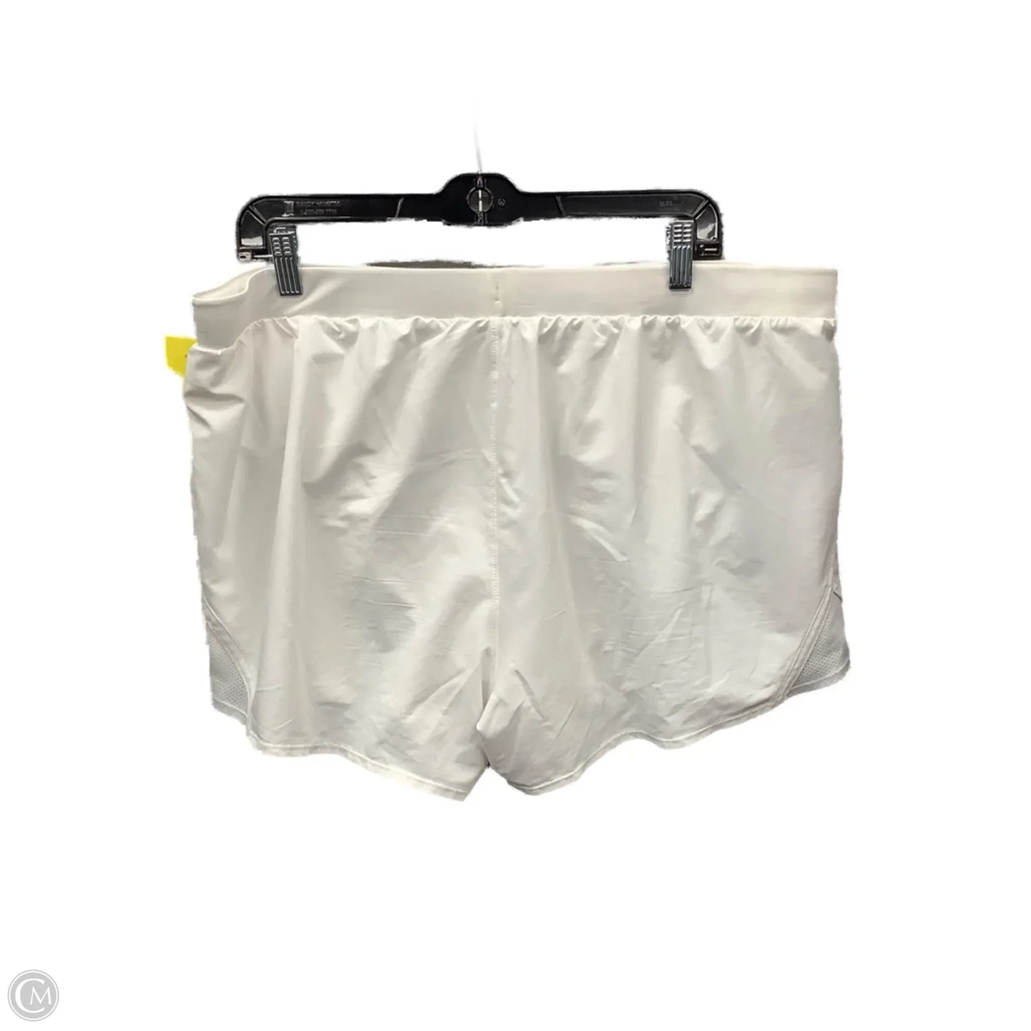 Athletic Shorts By Under Armour In White, Size: Xxl