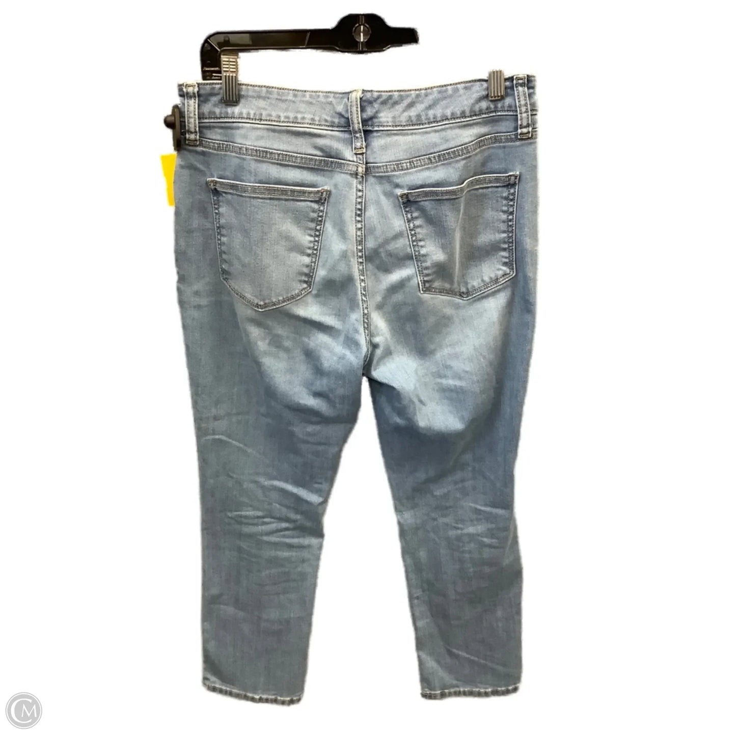 Jeans Straight By St Johns Bay In Blue Denim, Size: 10p