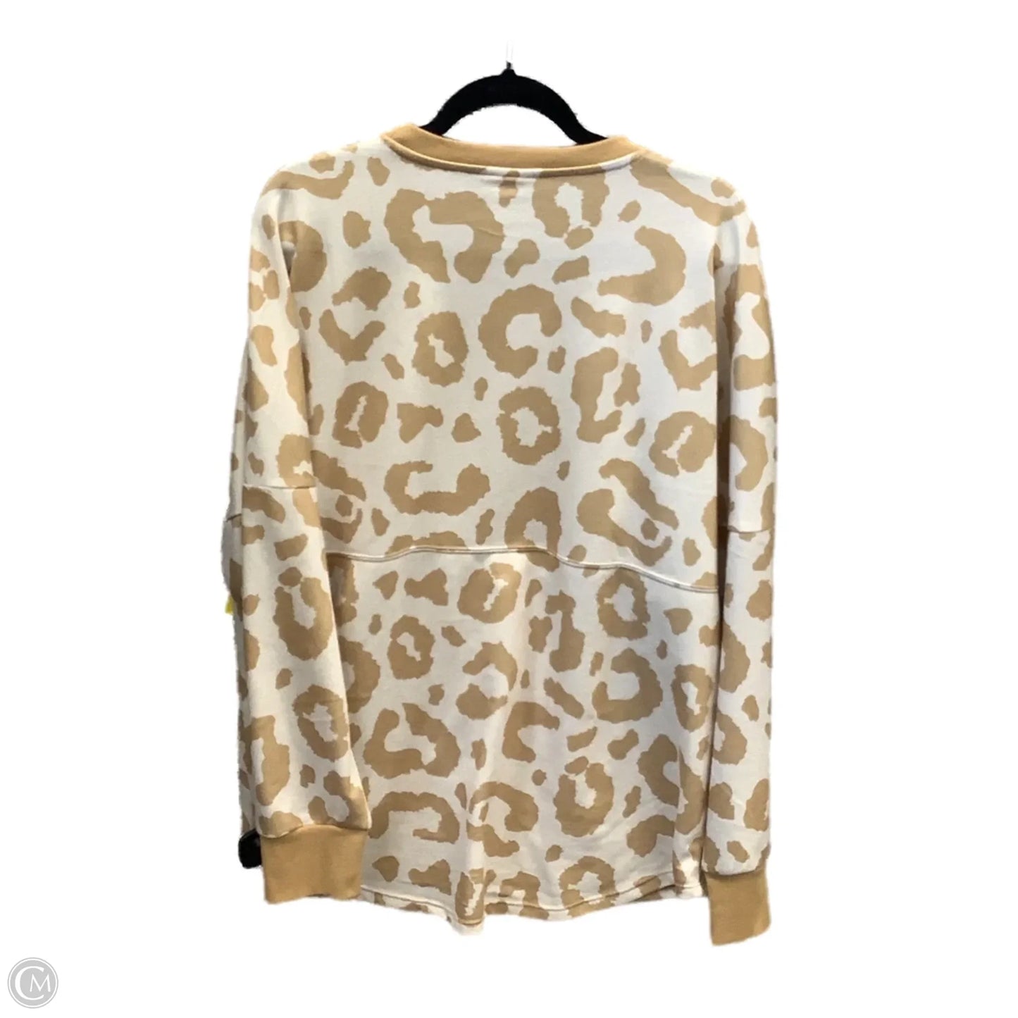 Sweatshirt Crewneck By Lularoe In Yellow, Size: L