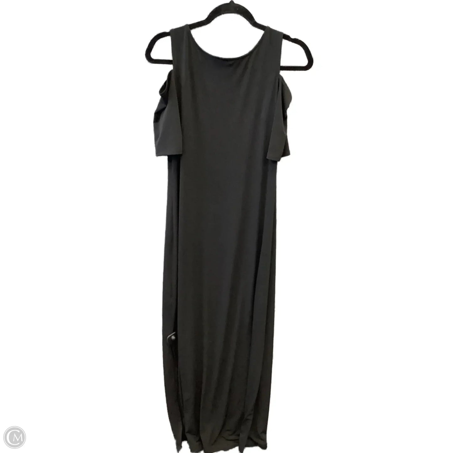 Dress Casual Maxi By Chicos In Black, Size: S