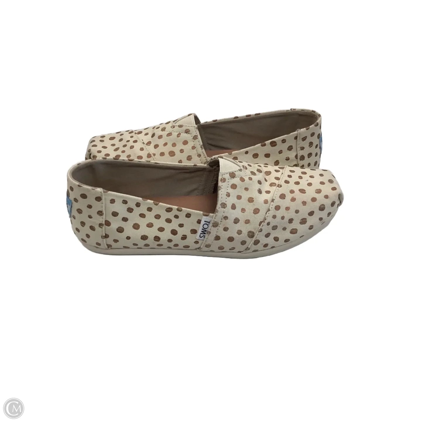 Shoes Flats By Toms In Polkadot Pattern, Size: 7