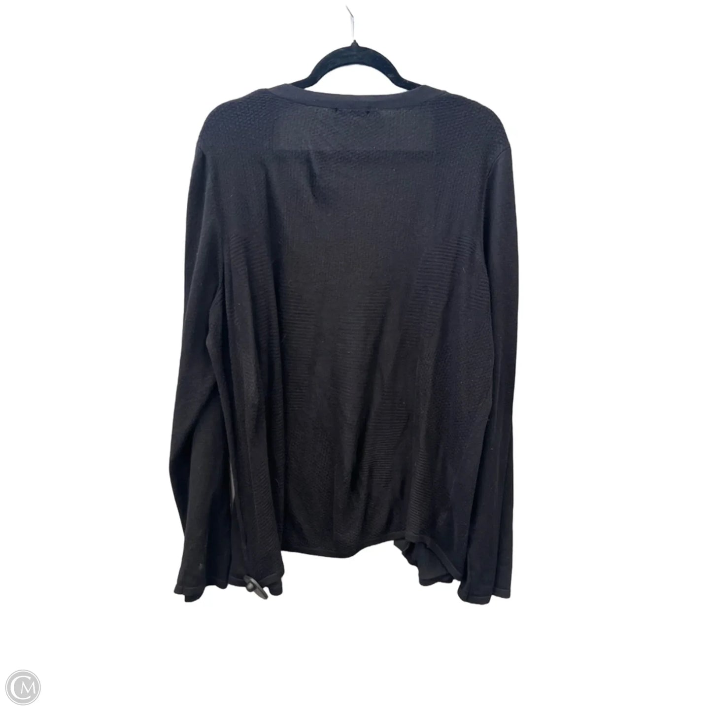 Cardigan By Maurices In Black, Size: 2x