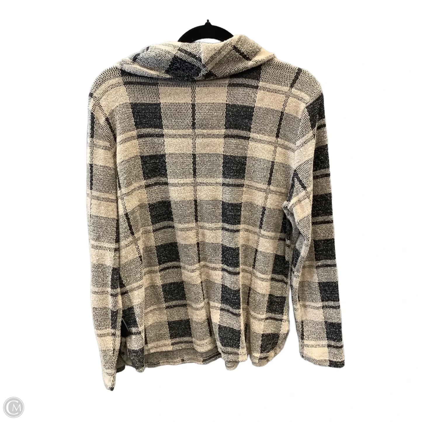 Sweater By Croft And Barrow In Tan, Size: L