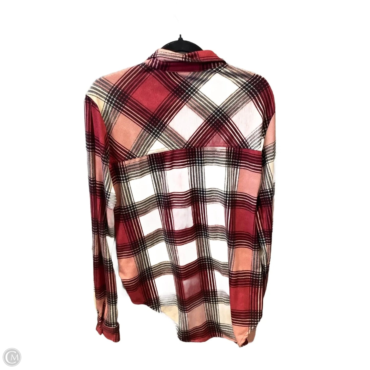 Top Long Sleeve By Eden & Olivia In Red, Size: L