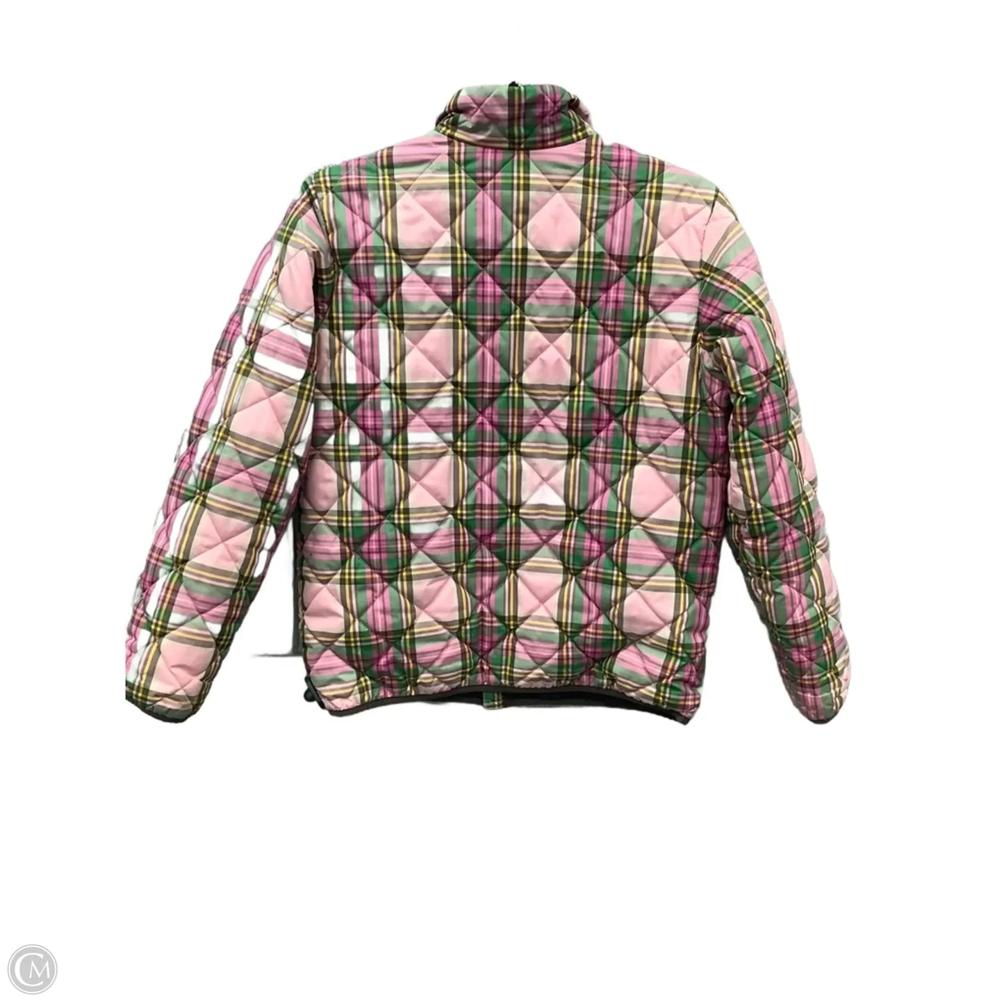 Coat Puffer & Quilted By Lands End In Pink, Size: M