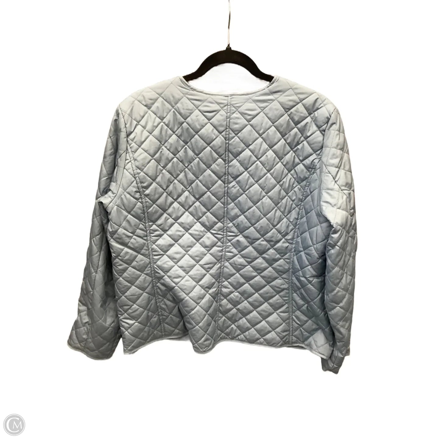 Jacket Puffer & Quilted By Croft And Barrow In Blue, Size: Lp