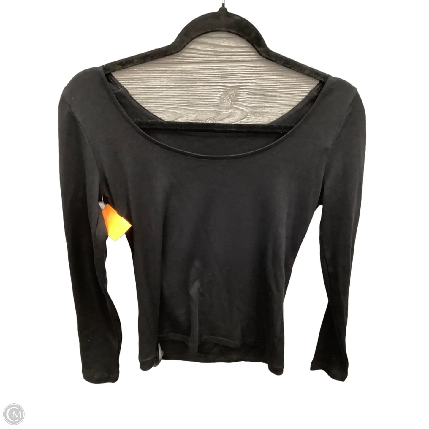 Top Long Sleeve Basic By Ann Taylor In Black, Size: Xs