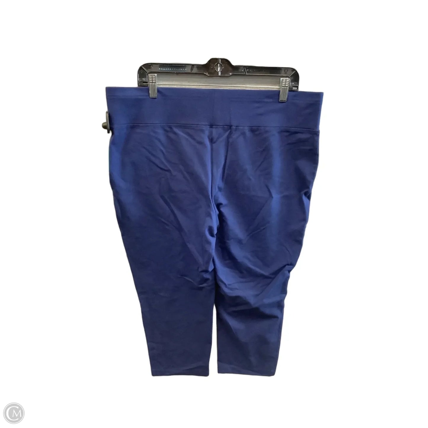 Capris By Logo In Blue, Size: 14p