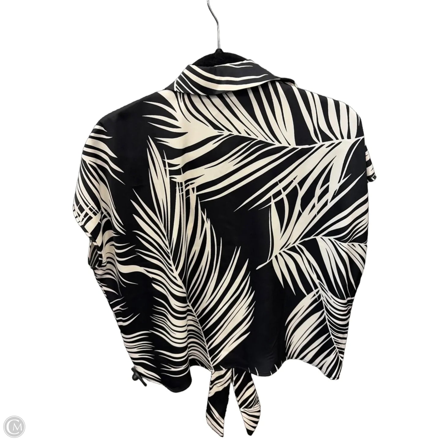 Top Short Sleeve By Rachel Zoe In Black, Size: Xl