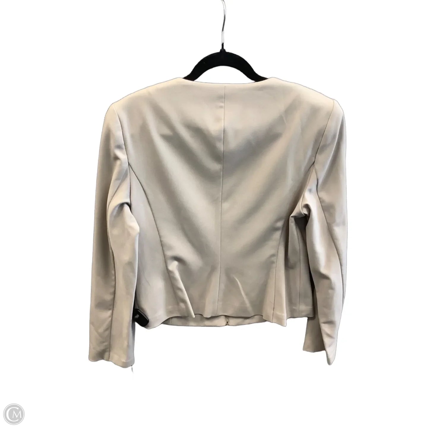 Blazer By Calvin Klein In Tan, Size: L
