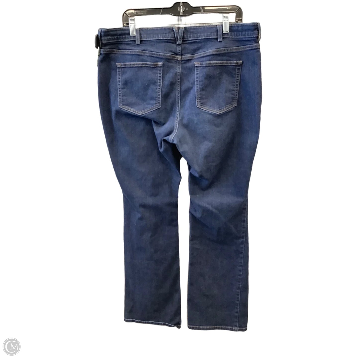 Jeans Boot Cut By Duluth Trading In Blue, Size: 18