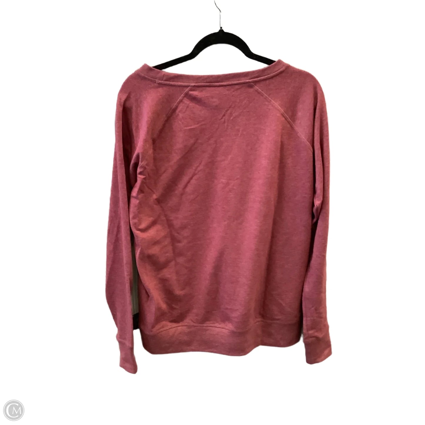 Top Long Sleeve By Clothes Mentor In Red, Size: L