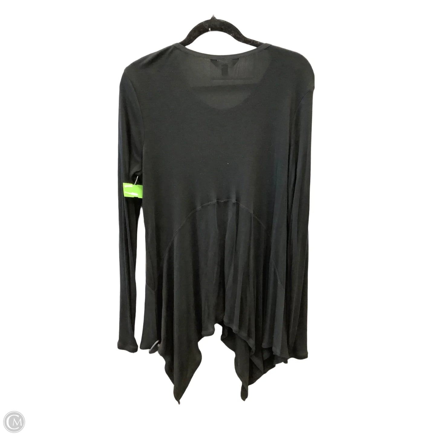 Blouse Long Sleeve By Simply Vera In Black, Size: L