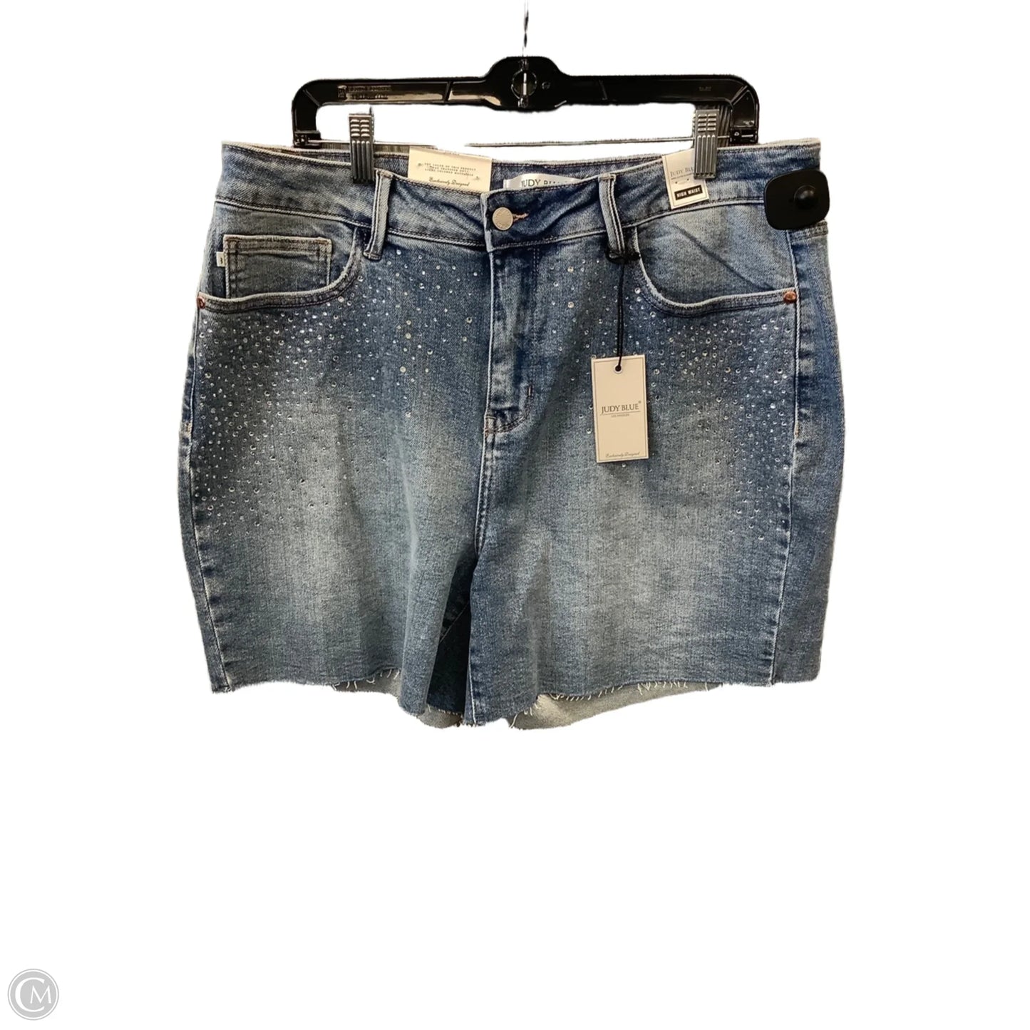 Shorts By Judy Blue In Blue, Size: 2x