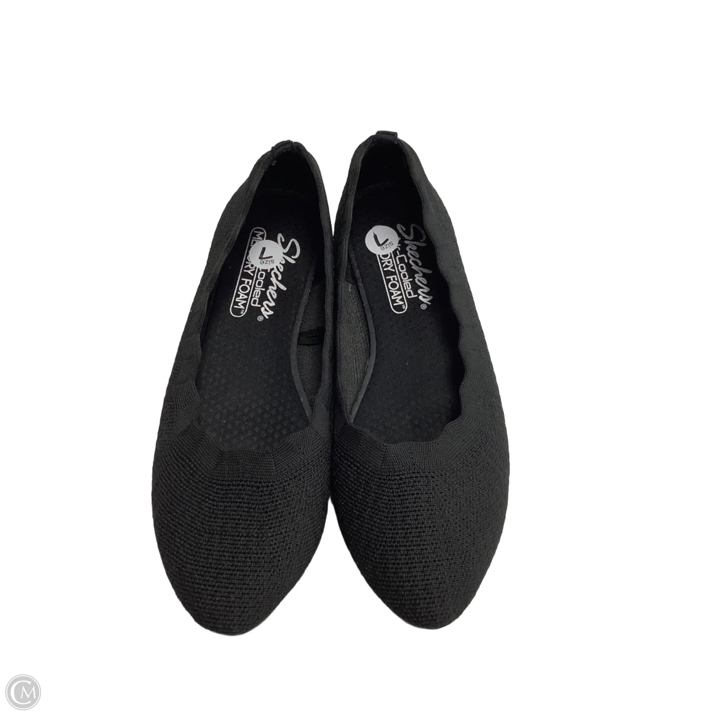 Shoes Flats By Skechers In Black, Size: 7