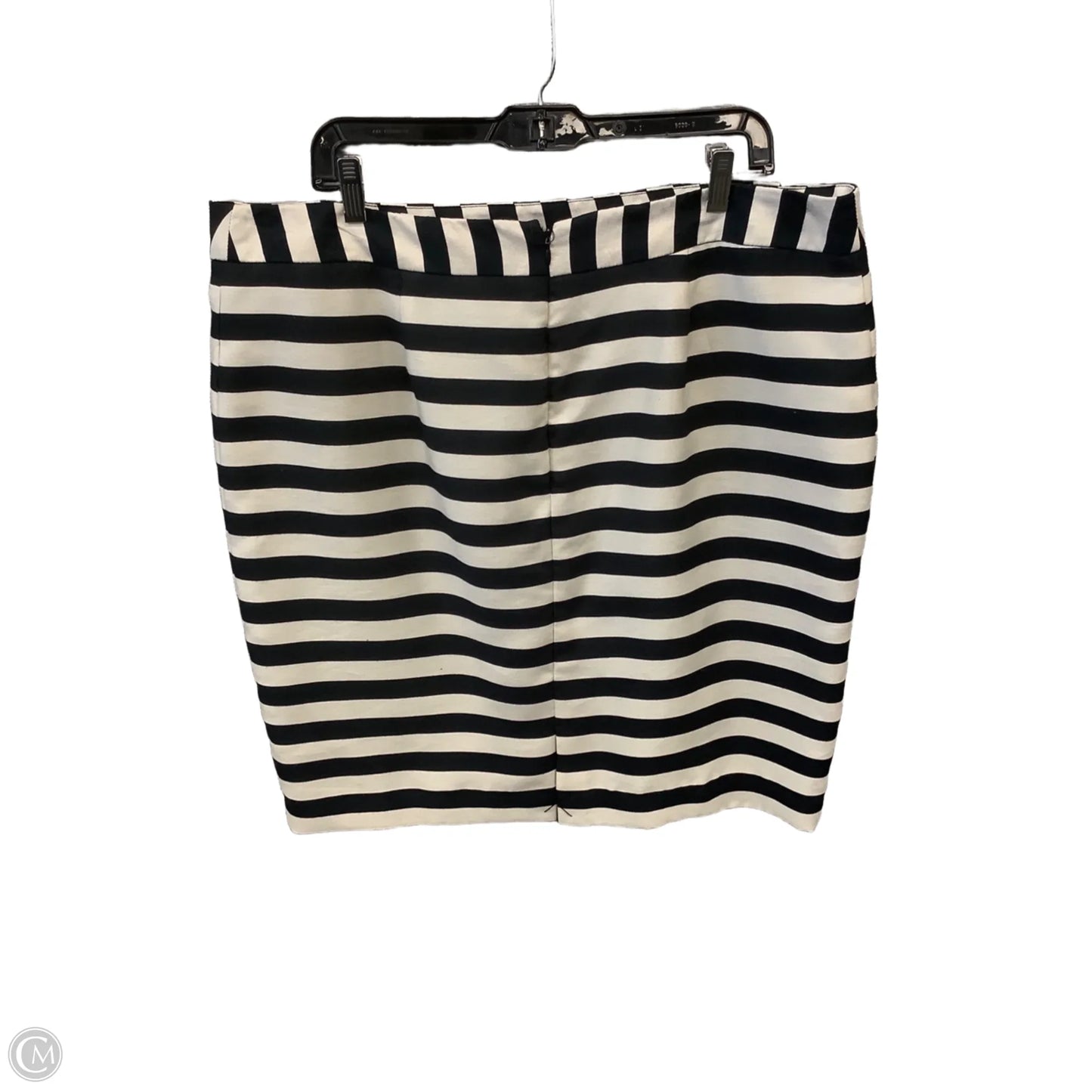 Skirt Midi By Worthington In Striped Pattern, Size: 18