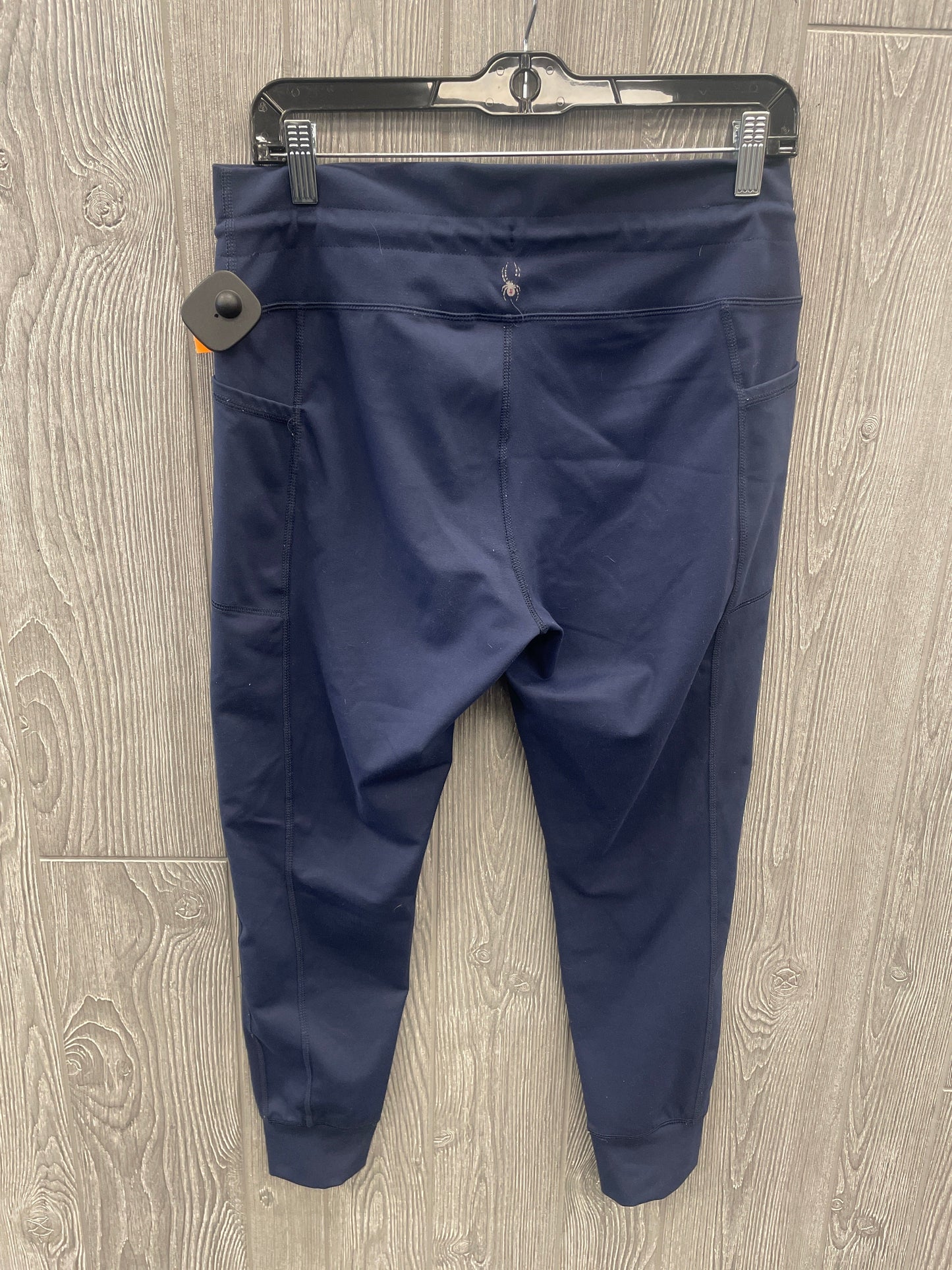 Athletic Leggings By Spyder In Blue, Size: Xl
