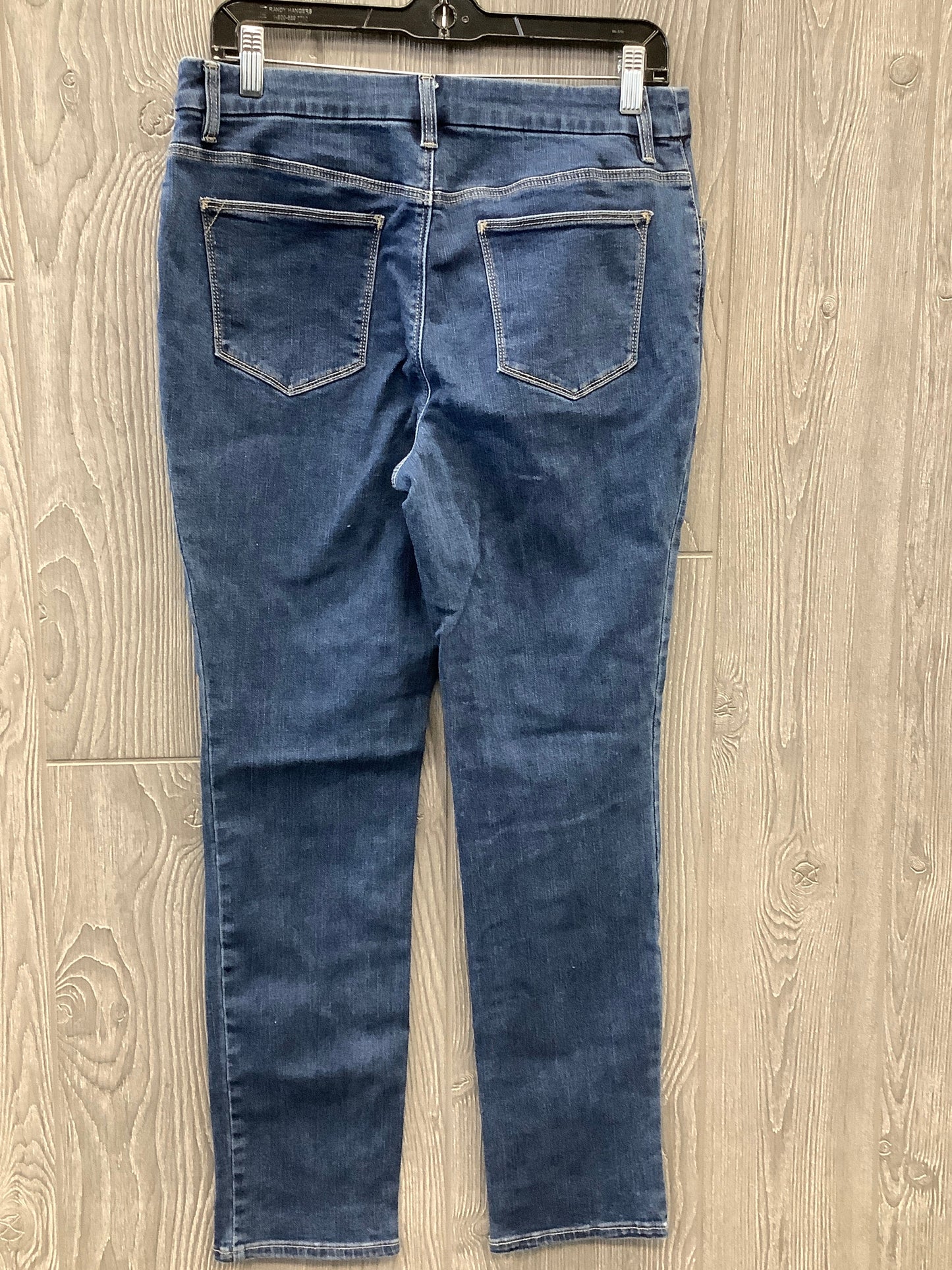 Jeans Straight By Chicos In Blue, Size: 4