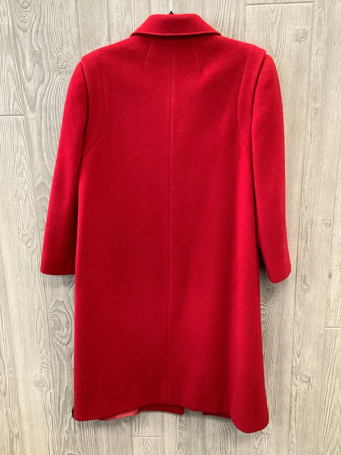 Coat Peacoat By Clothes Mentor In Red, Size: M