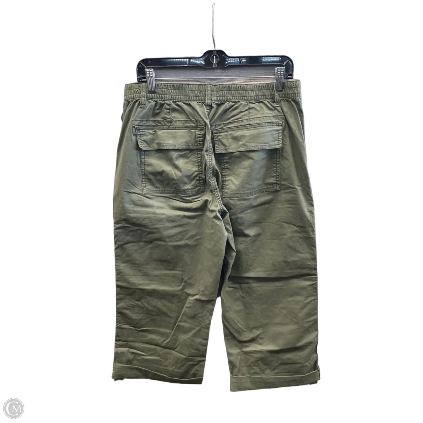 Pants Cropped By Kensie In Green, Size: 10