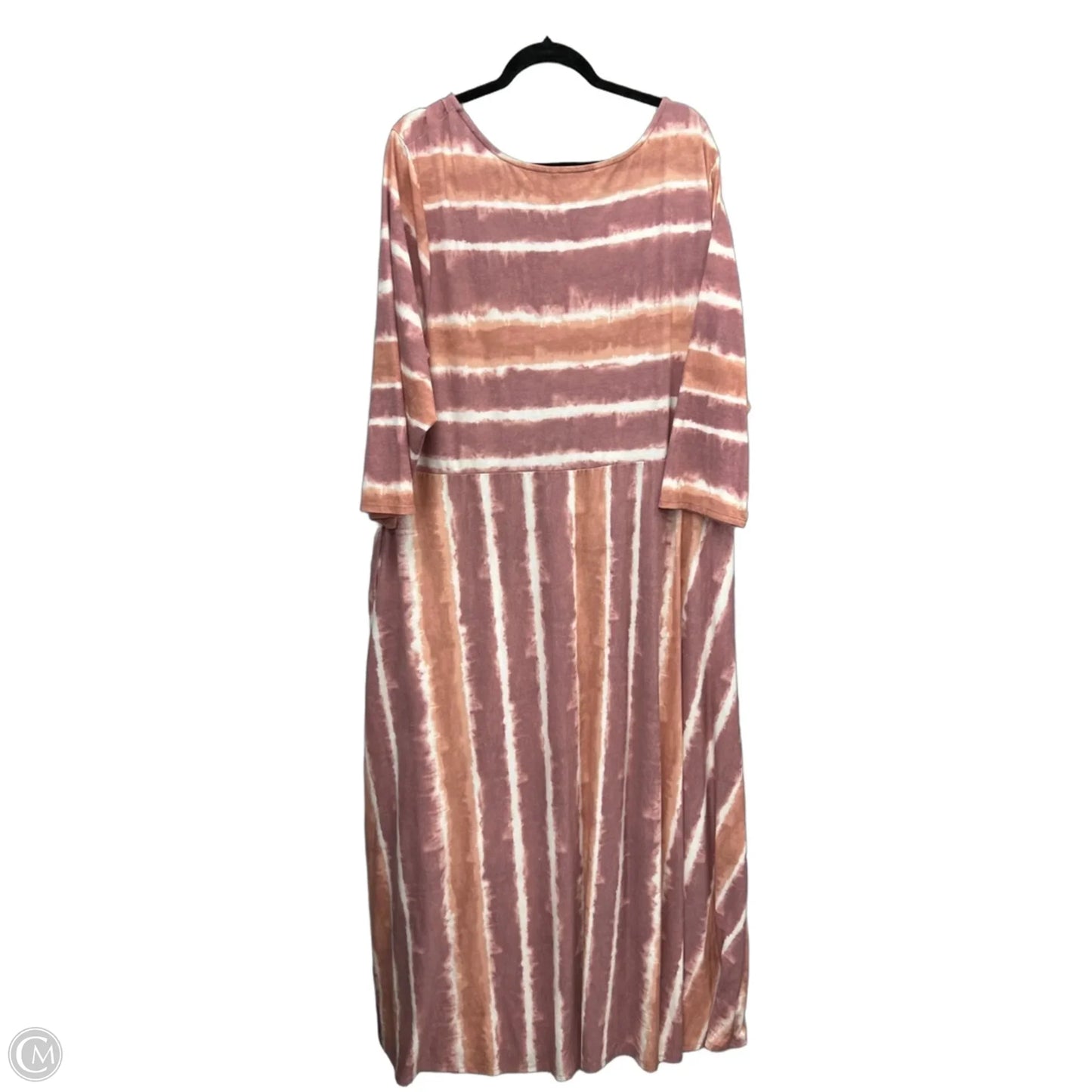 Dress Casual Maxi By Cato In Pink, Size: 3x