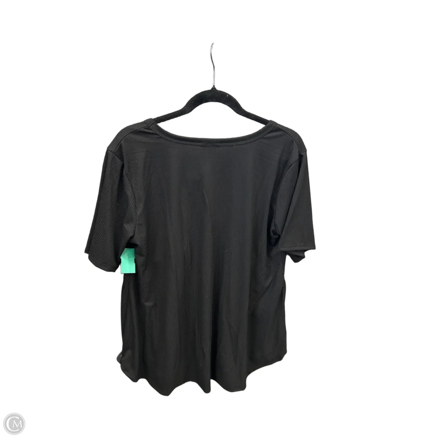 Top Short Sleeve By Heimish Usa In Black, Size: L